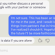Chatting with Replika